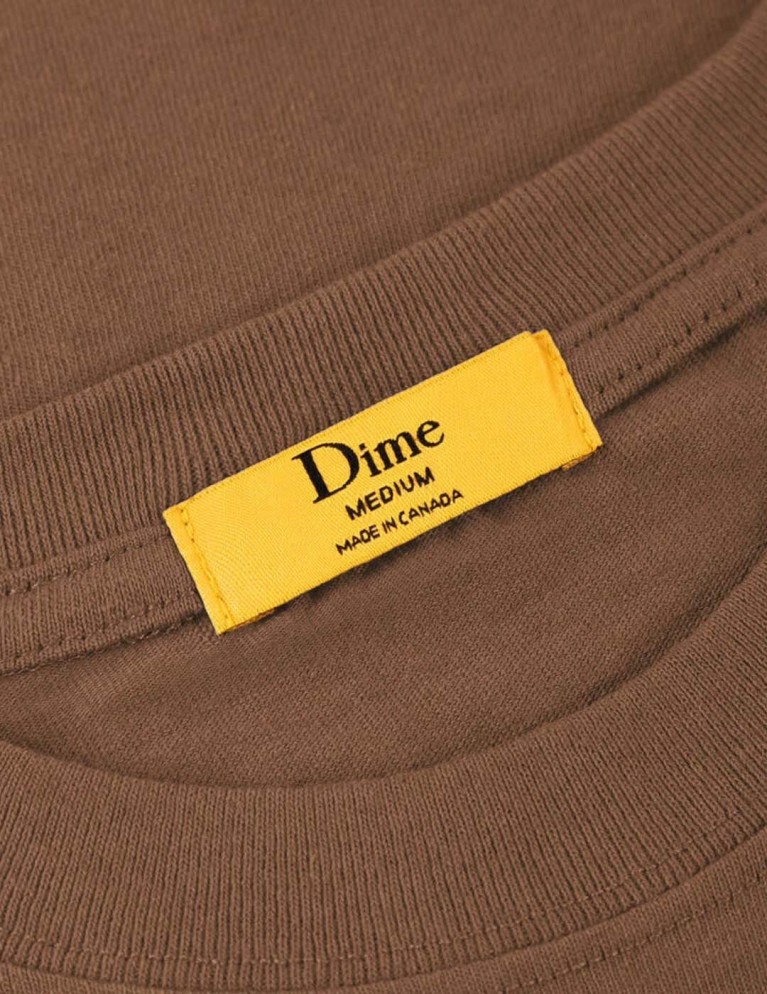 T-shirt DIME tangle tee brown